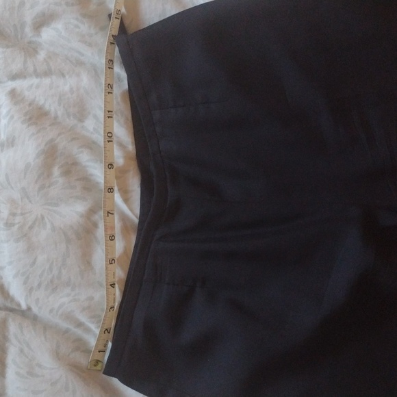 Ann Taylor Classic Silk Black Wide Leg Pants Sz 6 - Picture 5 of 7